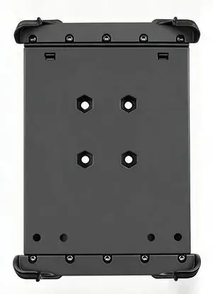 Strg Industrial Tablet Mount for 6.8" - 8.5" iPad/iPad mini Samsung Galaxy Tablets, Heavy Duty Tablet Holder Compatible with RAM B 1" and C 1.5" Size Round Ball Mounts Bases (Not Included Ball Mount)