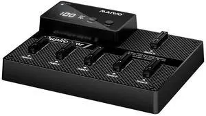 MAIWO 6 Bay mSATA SSD Docking Station Cloner, mSATA to USB 3.0 Adapter with 12V/7A Power Supply, mini SATA Reader