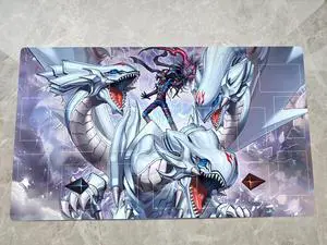 ZCYWXW Playmat with Zones Many Kinds of Master Magia Dragon OCG CCG TCG Mat Trading Card Game Play Mat Mouse Pad & Bag (ZC001-A)