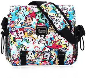 Tokidoki Messenger Bag for Women Men,Cute Purse Shoulder Bag Briefcase Business Bag with Shopping Travel School Work(Yellow)
