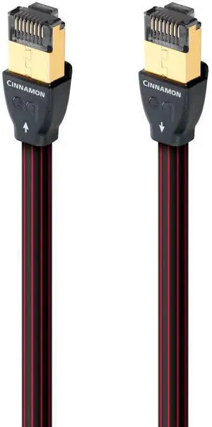 AudioQuest 5m RJ/E Cinnamon Network Cable Cat7 Black - Network Cables (5m, Cat7, RJ-45, RJ-45, Black)