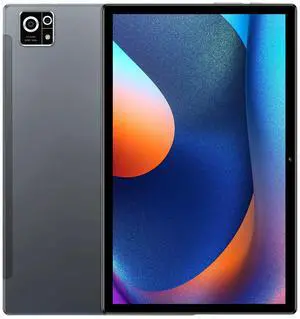 M8 10" Android 15 Tablet, 12GB RAM + 256GB + 1TB Expandable, 8000mAh, 1920x1200 IPS, 5G Wi-Fi, Bluetooth 5.0, Dual Speakers  for Office, Learning, Gaming & Kids with Parental Control (Gray)