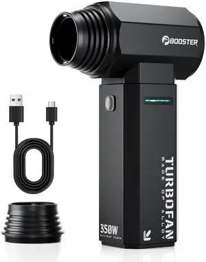 PinoTec Electric Air Duster, Metal Shell,150000RPM Brushless Motor, Super Power Compressed Air Duster, 3-Gear Adjustable Dust Blower,One-tap Booster, Electric Duster for PC, Car, House, Outdoor