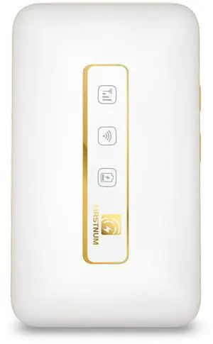 FIRSTNUM M5 Mobile Hotspot, Portable WiFi Hotspot for Travel in 160+ Countries, Connect Up to10 Devices, No SIM Card Required and No Contract eSIM Hotspot, Portable Hotspot with 1GB Free Data Monthly