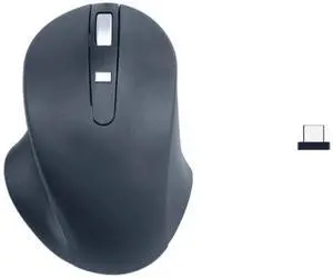 Matias The Wireless USB-C Pro Mouse - Premium PBT Material, Ergonomic Design, Long Battery Life, AES-128 Bit Encryption - Compatible with Computers, Laptops, and Chromebooks (Rechargeable)