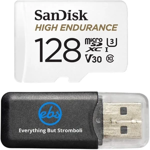 SanDisk High Endurance 128GB Class 10 Memory Card Compatible with Dash Cams SanDisk High Endurance 128GB Class 10 Memory Card Compatible with Dash Cams