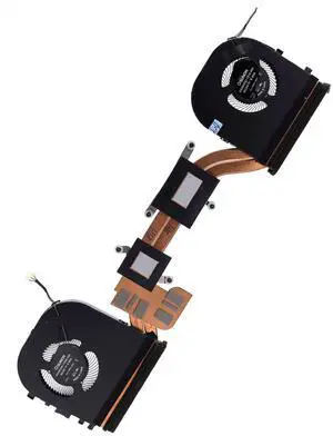 Deal4GO CPU & GPU Cooling Fan Heatsink Thermal Assembly 02XR044 Replacement for Lenovo Thinkpad P1 Gen 2 & X1 Extreme 2nd Gen Deal4GO CPU & GPU Cooling Fan Heatsink Thermal Assembly 02XR044 Replacement for Lenovo Thinkpad P1 Gen 2 & X1 Extreme 2nd Gen