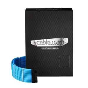 CableMod Pro ModMesh Sleeved Cable Kit for Corsair Type 5 (Lt Blue, 2 x 8p) CableMod Pro ModMesh Sleeved Cable Kit for Corsair Type 5 (Lt Blue, 2 x 8p)