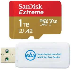 SanDisk MicroSD Card 1TB Extreme UHS-I Card Compatible with Samsung Phones SanDisk MicroSD Card 1TB Extreme UHS-I Card Compatible with Samsung Phones