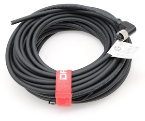 DRRI Industrial Sensor Cable M12 4-Pin Female A-Code Aviation Connector Right Angel to Open end Electrical Shielded Overmolded Cable DRRI Industrial Sensor Cable M12 4-Pin Female A-Code Aviation Connector Right Angel to Open end Electrical Shielded Overmolded Cable