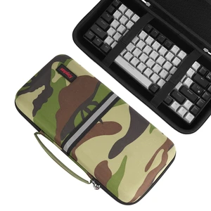 Kingshion Hard Shell Travel Bag, 75% Keyboard Case Compatible with Keychron K2,Melgeek,Logitech POP Keys Mechanical,MX Mechanical Mini Wireless Keyboard,84 Key Wireless Portable K Kingshion Hard Shell Travel Bag, 75% Keyboard Case Compatible with Keychron K2,Melgeek,Logitech POP Keys Mechanical,MX Mechanical Mini Wireless Keyboard,84 Key Wireless Portable K