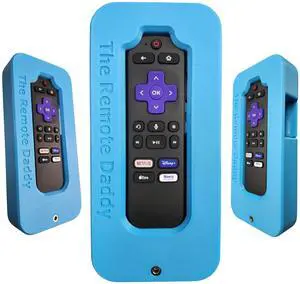 The Remote Daddy - Stops Dog Chewing ^^ Kid-Proof ^^ Locks Battery Compartment ^^ Shock-Absorbing Remote Cover ^^ Prevents Remote Loss ^^ Protective Case for Roku Voice Remote The Remote Daddy - Stops Dog Chewing ^^ Kid-Proof ^^ Locks Battery Compartment ^^ Shock-Absorbing Remote Cover ^^ Prevents Remote Loss ^^ Protective Case for Roku Voice Remote