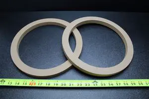 ENNIS ELECTRONICS 2 MDF Speaker Ring Spacer 10 INCH Modern Style, 2.0 Channel, 2 x Rings, Touch Control, Stereo, Limited Warranty ENNIS ELECTRONICS 2 MDF Speaker Ring Spacer 10 INCH Modern Style, 2.0 Channel, 2 x Rings, Touch Control, Stereo, Limited Warranty