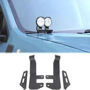 Car Hood Light Mount Antenna Holder Compatible with Ford Maverick 2022-2026, Front Hood Hinge Ditch Light Antenna Mounting Brackets LED Spotlight Work Light Antenna Searchlight Metal Base Accessories Car Hood Light Mount Antenna Holder Compatible with Ford Maverick 2022-2026, Front Hood Hinge Ditch Light Antenna Mounting Brackets LED Spotlight Work Light Antenna Searchlight Metal Base Accessories