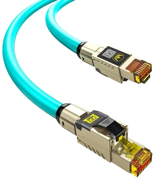WANJEED Cat6a Patch Cables, Cat6 Ethernet Patch Cable Pure Copper, Flexible Cat 6 Patch Cable 500MHZ 10G, Space-Saving Cat 6A Network Cables for Patch Pane (CAT8 Pro Solid-Core, 1.6FT) WANJEED Cat6a Patch Cables, Cat6 Ethernet Patch Cable Pure Copper, Flexible Cat 6 Patch Cable 500MHZ 10G, Space-Saving Cat 6A Network Cables for Patch Pane (CAT8 Pro Solid-Core, 1.6FT)