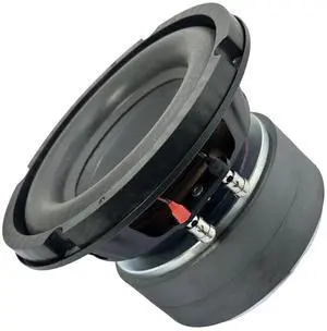 TANVSO 6.5 inch Car SubwooferBlack TANVSO 6.5 inch Car SubwooferBlack