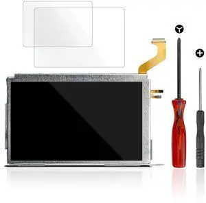 Gorliskl Replacement Top Upper LCD Screen Display for Nintendo 3DS XL (Top/Upper)With screen protector Gorliskl Replacement Top Upper LCD Screen Display for Nintendo 3DS XL (Top/Upper)With screen protector