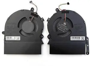 KGIGIBE Replacement CPU + GPU Cooling Fan for HP Spectre x360 15-EB 15-EB0043DX 15-EB0053DX 15-EB0065NR 15-EB0072TX 15-EB1043DX 15-EB1083NR 15-EB1097NR TPN-Q226 15T-EB Series Laptop DC5V One Pair KGIGIBE Replacement CPU + GPU Cooling Fan for HP Spectre x360 15-EB 15-EB0043DX 15-EB0053DX 15-EB0065NR 15-EB0072TX 15-EB1043DX 15-EB1083NR 15-EB1097NR TPN-Q226 15T-EB Series Laptop DC5V One Pair