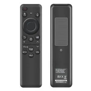 Rechargeable Voice Remote for Samsung Smart TVs, Replacement for 20192026 Samsung TV Remote Control with Solar Charging and Voice Search. 2-Year Warranty. Rechargeable Voice Remote for Samsung Smart TVs, Replacement for 20192026 Samsung TV Remote Control with Solar Charging and Voice Search. 2-Year Warranty.