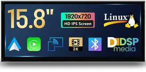 Uckazy 15.8 Inch Android Auto Radio for BMW 5 7 Series F10 F11 F01 CIC 520i 525i 528i 2011-2012,Car Play IPS Touch Screen Upgrade Car Stereo Support Wireless Android Auto Uckazy 15.8 Inch Android Auto Radio for BMW 5 7 Series F10 F11 F01 CIC 520i 525i 528i 2011-2012,Car Play IPS Touch Screen Upgrade Car Stereo Support Wireless Android Auto