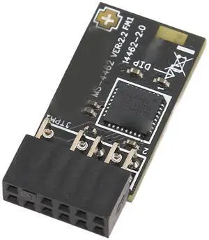 Acogedor TPM2.0 Module with SLB 9672 for MSI Motherboards, Encryption Security Module with SPI Interface, Standalone Processor, Supports10 11 Acogedor TPM2.0 Module with SLB 9672 for MSI Motherboards, Encryption Security Module with SPI Interface, Standalone Processor, Supports10 11