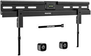 monTEK No Stud TV Wall Mount for 37-86 Inch Flat & Curved TVs up to 165 lbs, No Drill & Low Profile Studless TV Mount, Max VESA 600400mm, 4 Load Tested, Easy Install monTEK No Stud TV Wall Mount for 37-86 Inch Flat & Curved TVs up to 165 lbs, No Drill & Low Profile Studless TV Mount, Max VESA 600400mm, 4 Load Tested, Easy Install