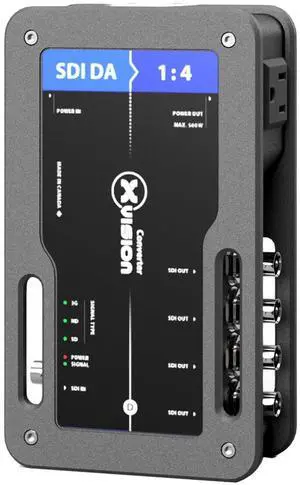 Theatrixx XVV-SDIDA ^^ xVision 1080p 720p 4 Outputs Tour Ready SDI Distribution Amplifier Theatrixx XVV-SDIDA ^^ xVision 1080p 720p 4 Outputs Tour Ready SDI Distribution Amplifier