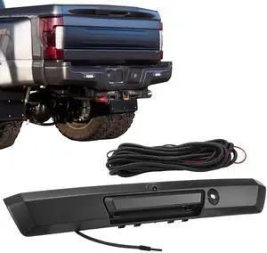 Tailgate Handle Backup Camera,Fit for F250 F350 F450 Super Duty 2017-2022 Trunk Hatch Handle Camera Without Release Button Reversing Replace# HC3Z-9943400-NA HC3Z-9943400-NB Tailgate Handle Backup Camera,Fit for F250 F350 F450 Super Duty 2017-2022 Trunk Hatch Handle Camera Without Release Button Reversing Replace# HC3Z-9943400-NA HC3Z-9943400-NB