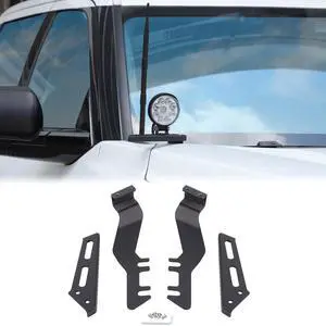 Car Hood Light Mount Antenna Holder Compatible with Toyota Tundra 2022-2026, Front Hood Hinge Ditch Light Antenna Mounting Brackets LED Spotlight Work Light Antenna Searchlight Metal Base Accessories Car Hood Light Mount Antenna Holder Compatible with Toyota Tundra 2022-2026, Front Hood Hinge Ditch Light Antenna Mounting Brackets LED Spotlight Work Light Antenna Searchlight Metal Base Accessories
