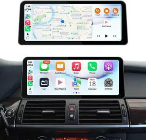 12.3Inch Ultra-Narrow Touchscreen Wireless CarPlay Android Auto for BMW X5 X6 Series E70 E71 with CIC System for 2009-2013 Year, Linux HD Multimedia, OEM System, MirrorLink, Car Radio Receive 12.3Inch Ultra-Narrow Touchscreen Wireless CarPlay Android Auto for BMW X5 X6 Series E70 E71 with CIC System for 2009-2013 Year, Linux HD Multimedia, OEM System, MirrorLink, Car Radio Receive