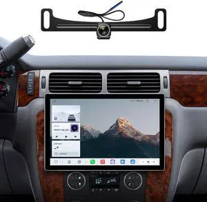 11.5''Car Radio for GMC Yukon Chevrolet Silverado 2007-2013 Chevy Tahoe Sierra Suburban with Wireless CarPlay & Android Auto/Android 13 /5G WiFi/TouchScreen/FM/AM/4GB RAM + 64GB ROM 11.5''Car Radio for GMC Yukon Chevrolet Silverado 2007-2013 Chevy Tahoe Sierra Suburban with Wireless CarPlay & Android Auto/Android 13 /5G WiFi/TouchScreen/FM/AM/4GB RAM + 64GB ROM
