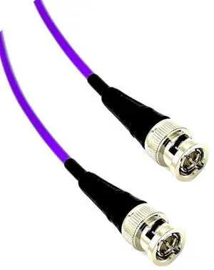 Cable Evolution 12G HD SDI Cable Mini RG59 - BNC to BNC - (3 Feet) (Violet) Cable Evolution 12G HD SDI Cable Mini RG59 - BNC to BNC - (3 Feet) (Violet)