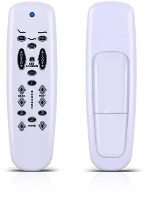 HZIME New Replacement Remote Control Compatible for Leggett & Platt E95 C3, for Ergo Raven Tempurpedic Lifestyles S-Cape Adjustable Bed (White) HZIME New Replacement Remote Control Compatible for Leggett & Platt E95 C3, for Ergo Raven Tempurpedic Lifestyles S-Cape Adjustable Bed (White)