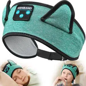 KIDSBAND Kids Headphones for Plane, Wireless Headband Adjustable, Does Not Press The Ears, Convenient for Long-Time Use, Headphones for Boys,Girls,Sleeping,School,Air Travel,Smartphones,Tablet KIDSBAND Kids Headphones for Plane, Wireless Headband Adjustable, Does Not Press The Ears, Convenient for Long-Time Use, Headphones for Boys,Girls,Sleeping,School,Air Travel,Smartphones,Tablet