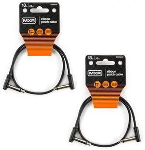 Briskdrop MXR DCPR018 Ribbon Patch Cable - 18 Inch (2 Pack) Briskdrop MXR DCPR018 Ribbon Patch Cable - 18 Inch (2 Pack)