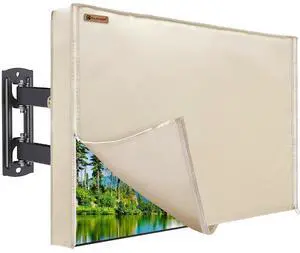 IC ICLOVER Outdoor TV Cover 70-75 inch, 600D Heavy Duty 4 Season Weatherproof TV Protector with Waterproof Zipper & Bottom Cover & Remote Control Pocket, Television Covers for Outside Flat Screen TVs IC ICLOVER Outdoor TV Cover 70-75 inch, 600D Heavy Duty 4 Season Weatherproof TV Protector with Waterproof Zipper & Bottom Cover & Remote Control Pocket, Television Covers for Outside Flat Screen TVs