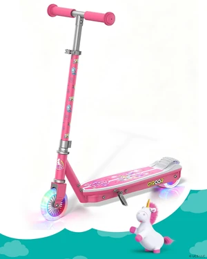 GYROOR KS2 Kids Electric Scooter, UL2272 Certified, Adjustable Handlebars, LED Lights, Officially Licensed Minions Bob Design, Ages 3 to 6 GYROOR KS2 Kids Electric Scooter, UL2272 Certified, Adjustable Handlebars, LED Lights, Officially Licensed Minions Bob Design, Ages 3 to 6