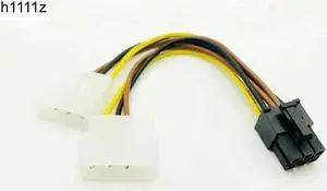 2 x Molex To PCI E Power Adapter 4Pin 4 Pin 6 Pin 6Pin Graphics Video Card Converter Cable for Bitcoin Miner Mining
