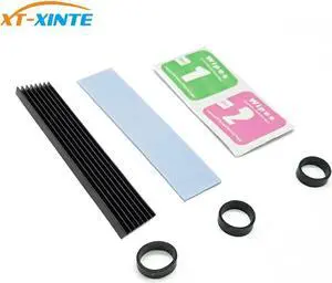 Aluminum Cooling Strip 22110 Thermal Pads Heat Sink Dissipation 100x22 3MM / 6MM for M.2 NGFF 22110 PCI E NVME SSD m2 Heatsink Aluminum Cooling Strip 22110 Thermal Pads Heat Sink Dissipation 100x22 3MM / 6MM for M.2 NGFF 22110 PCI E NVME SSD m2 Heatsink