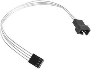 4 Pin PWM Connector Case Fan Extension Power Cable for Compure CPU Cooling System for Computer Case Fan 1.31ft
