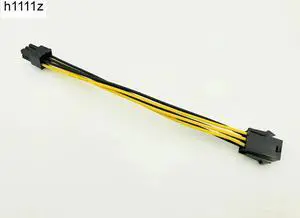 PCIE 6Pin to 6Pin Power Supply Cable Graphics Card Power Extension Cable 6 Pin Connector Male to Female Power Adapter for Mining