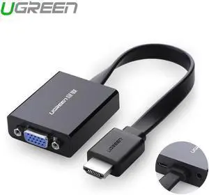 Ugreen 1080P HDMI to VGA adapter digital to analog audio converter cable for Xbox 360 PS3 PS4 PC Laptop TV box to Projector