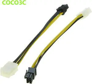 PCI-E 6Pin extension power supply cable 6 Pin Male to female PSU GPU cable For PCI express Graphics Video Card