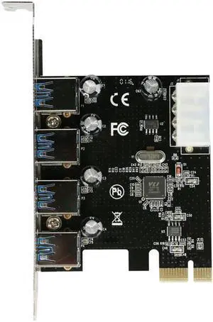 4 port USB 3.0 PCI e Expansion Card PCI express PCIe USB 3.0 hub adapter 4 port USB 3 0 PCI e PCIe express 1x USB3 Add On Cards
