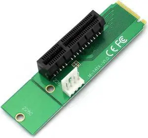 PCI E Riser Card M.2 Port to PCIE Expansion LM 141X V1.0 Drive M2 to PCI E X4 Adapter Card for Desktop PC