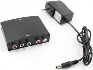 4K HDMI to 5RCA RGB Component YPbPr Video + R/L Audio Adapter Converter For HD TV DVD P.25