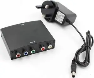 4K HDMI to 5RCA RGB Component YPbPr Video+R/L Audio Adapter Converter HD TV DVD