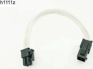 20cm 8" inch ATX 4Pin Male to 4Pin Female PC CPU Power Supply Extension Cable Cord 4Pin to 4Pin Connector Adapter for BTC Mining