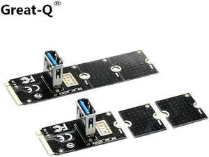 NGFF to PCI-E pci express Riser Card M.2 to PCIe Expansion Card Convertor USB 3.0 m2 Adapter mining for bitcoin Miner