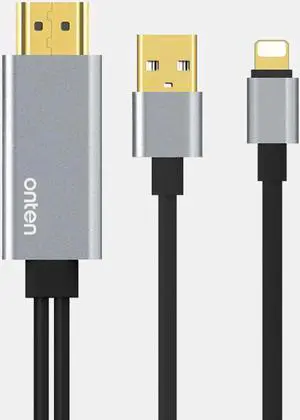 USB to HDMI Converter for Lightning to HDMI Cable Adaptador for Apple iPhone X 8 7 6S 5 iPad Pro Air HDMI TV Digital AV Adapter
